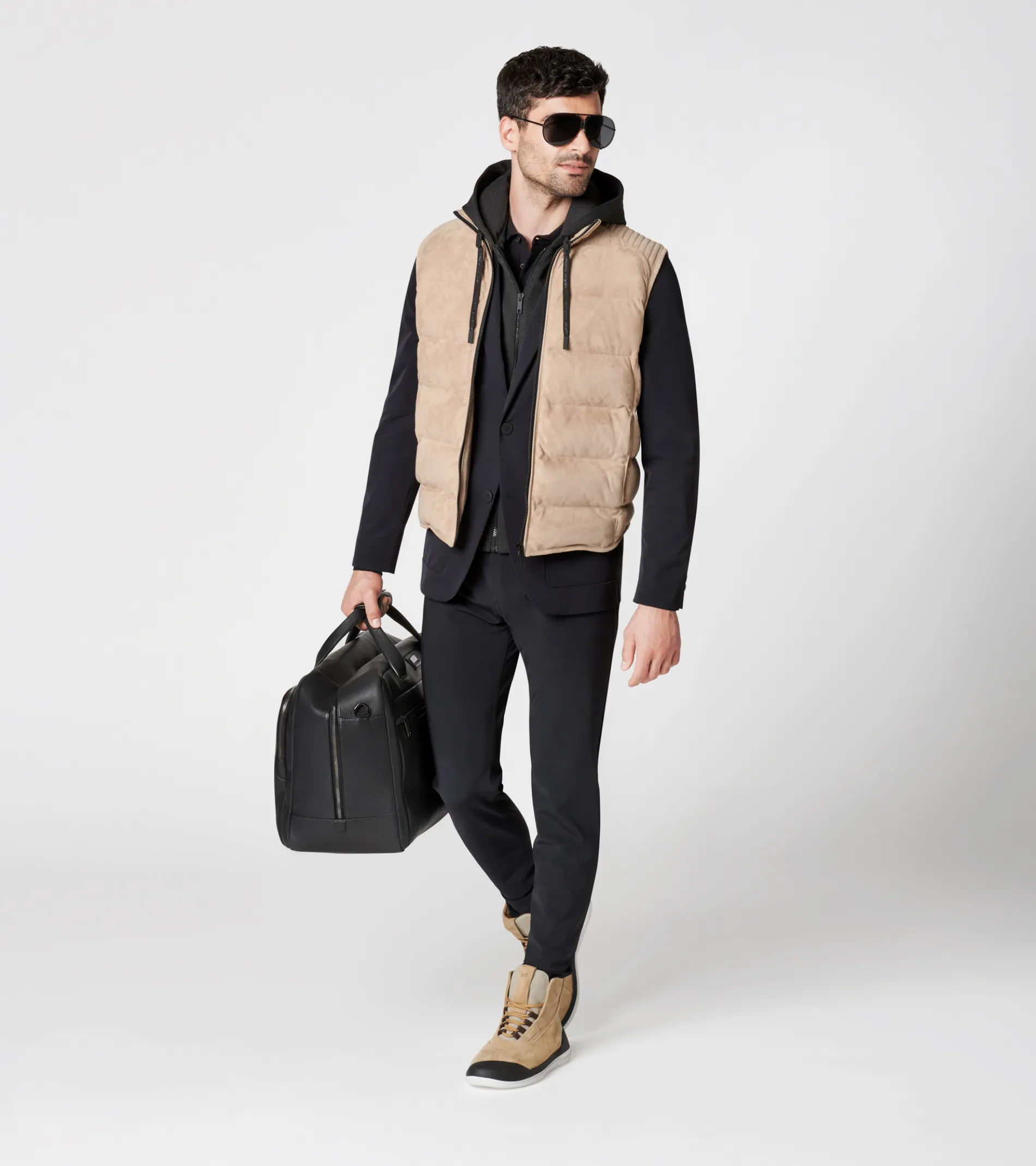 Roadster Leather Weekender