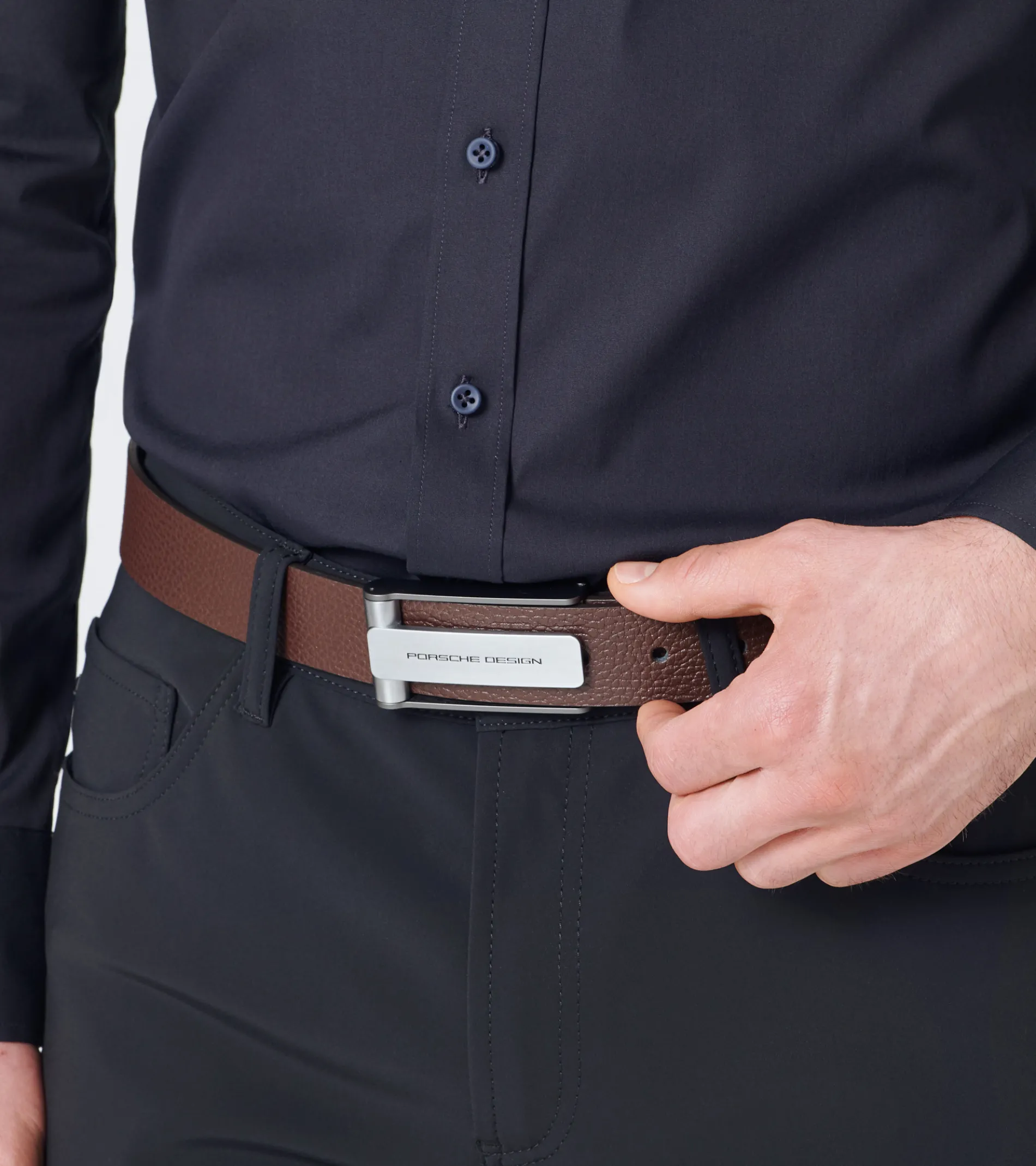 Casual Hook Buckle Belt 35